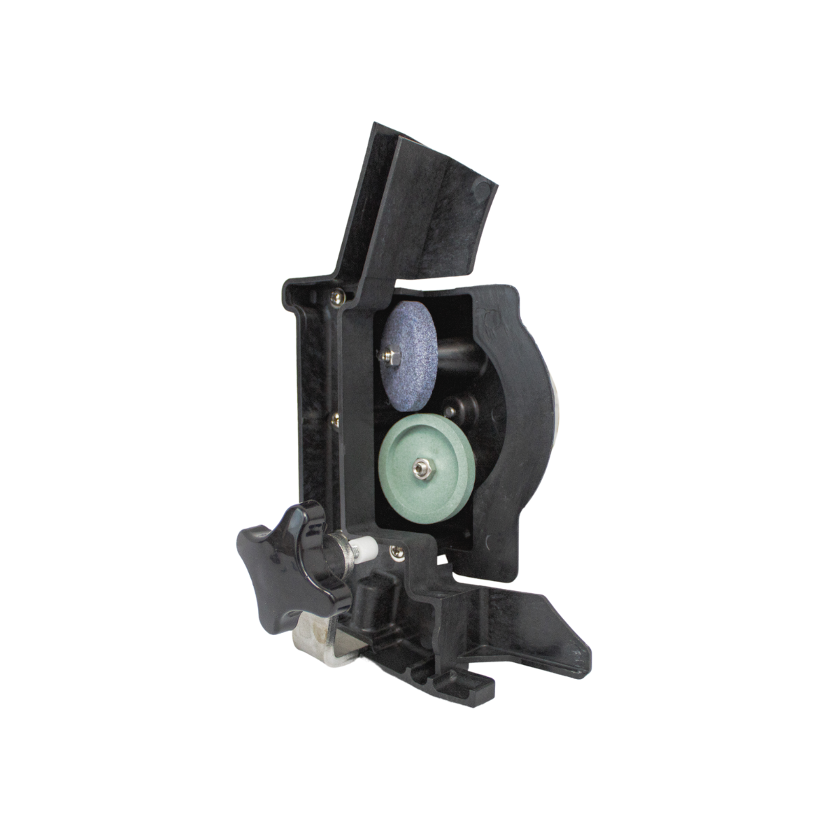 Sharpener Assembly Fitting Bizerba Slicers with Replacement Stones, Replaces 60370800100 - NEED IT AGAIN