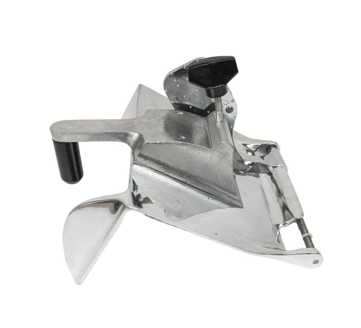 Chute Assembly Complete W/ Prongs, Fitting Globe Slicer 775L, 815, 820, 825, 825L. Replaces 102-AS-2