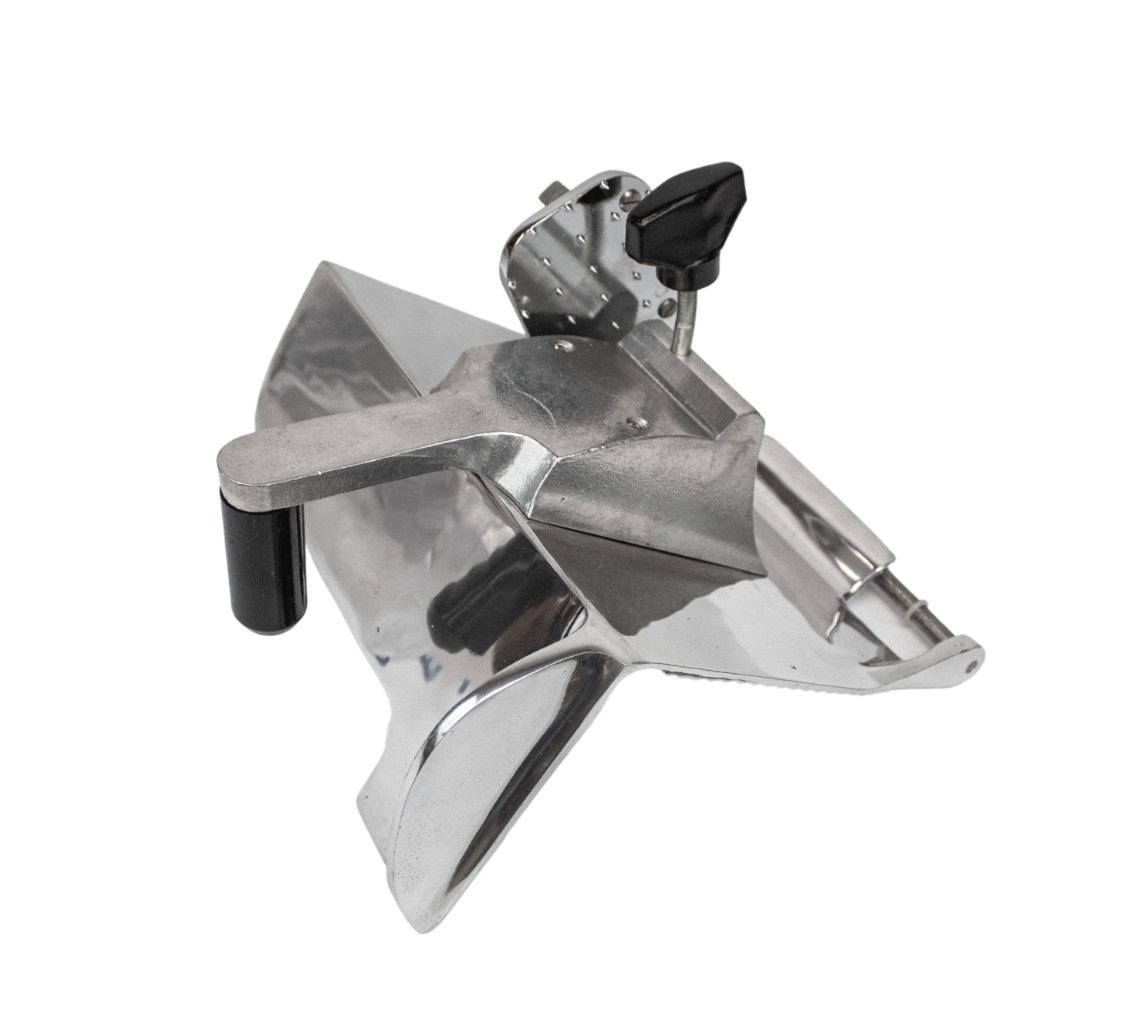 Chute Assembly Complete W/ Prongs, Fitting Globe Slicer 775L, 815, 820, 825, 825L. Replaces 102-AS-2