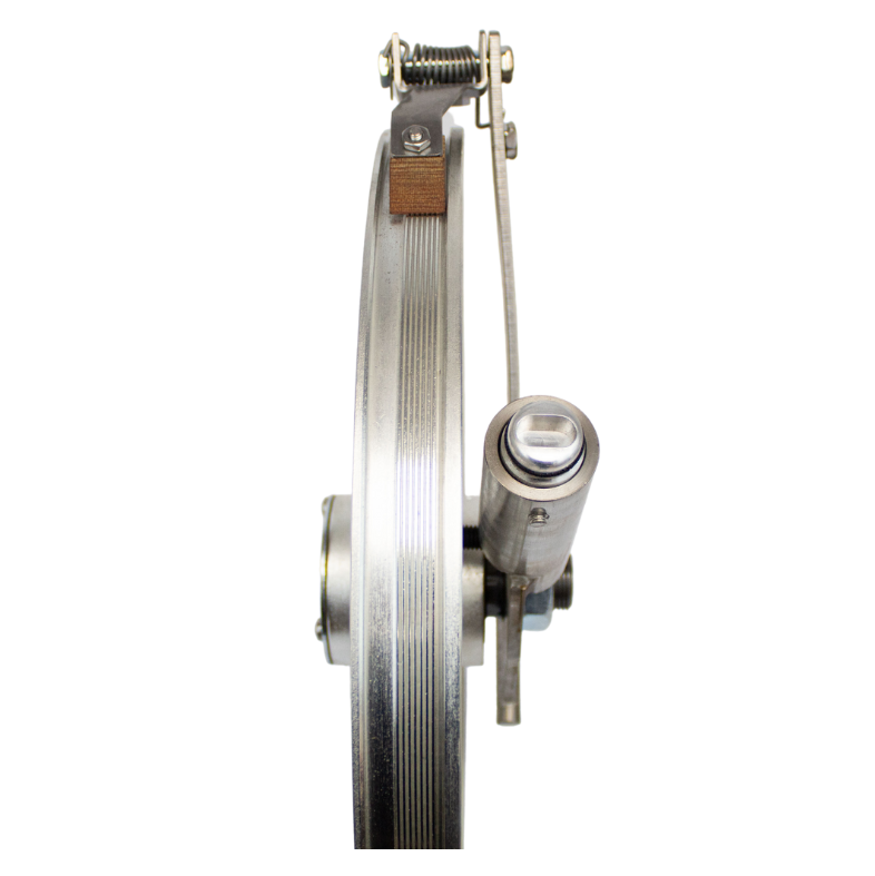 Saw Wheel Double Flange Assembled With Hinge Plate, Upper, Fitting Biro Saw 1433. Replaces A14003UDF335-6 - NEED IT AGAIN