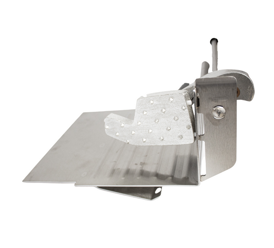 Carriage Tray Assembly w/ Iron End Weight Fitting Hobart Slicers 1612, 1712, 1812 Replaces 437119-2