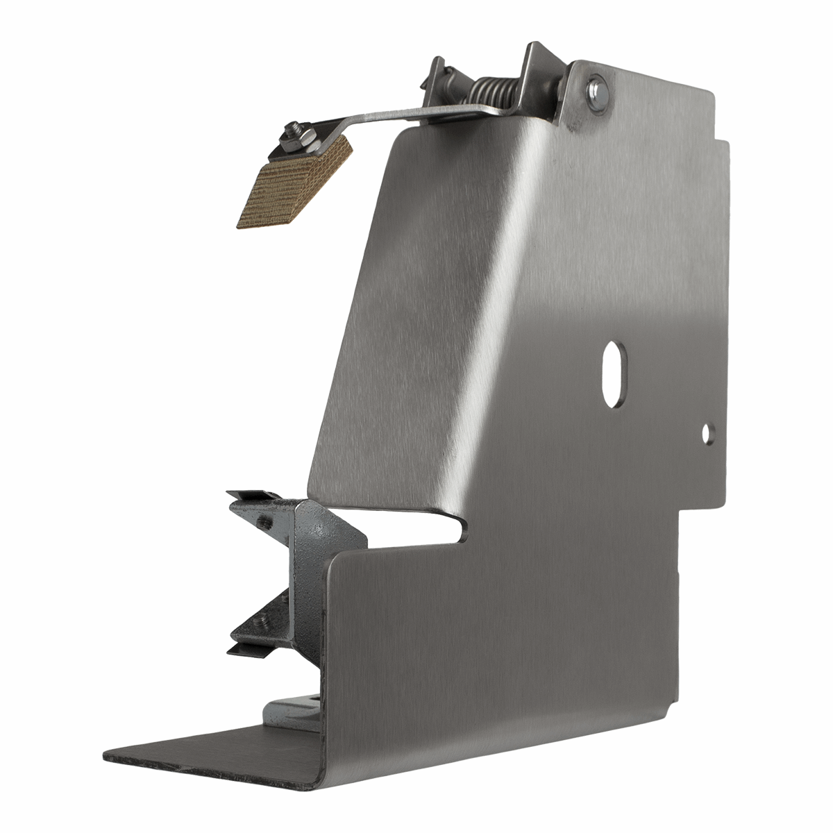 Cleaning unit assembly with carbide block, Stainless Steel,  fits Biro saw 3334.  Replaces AS16290-1 - NEED IT AGAIN