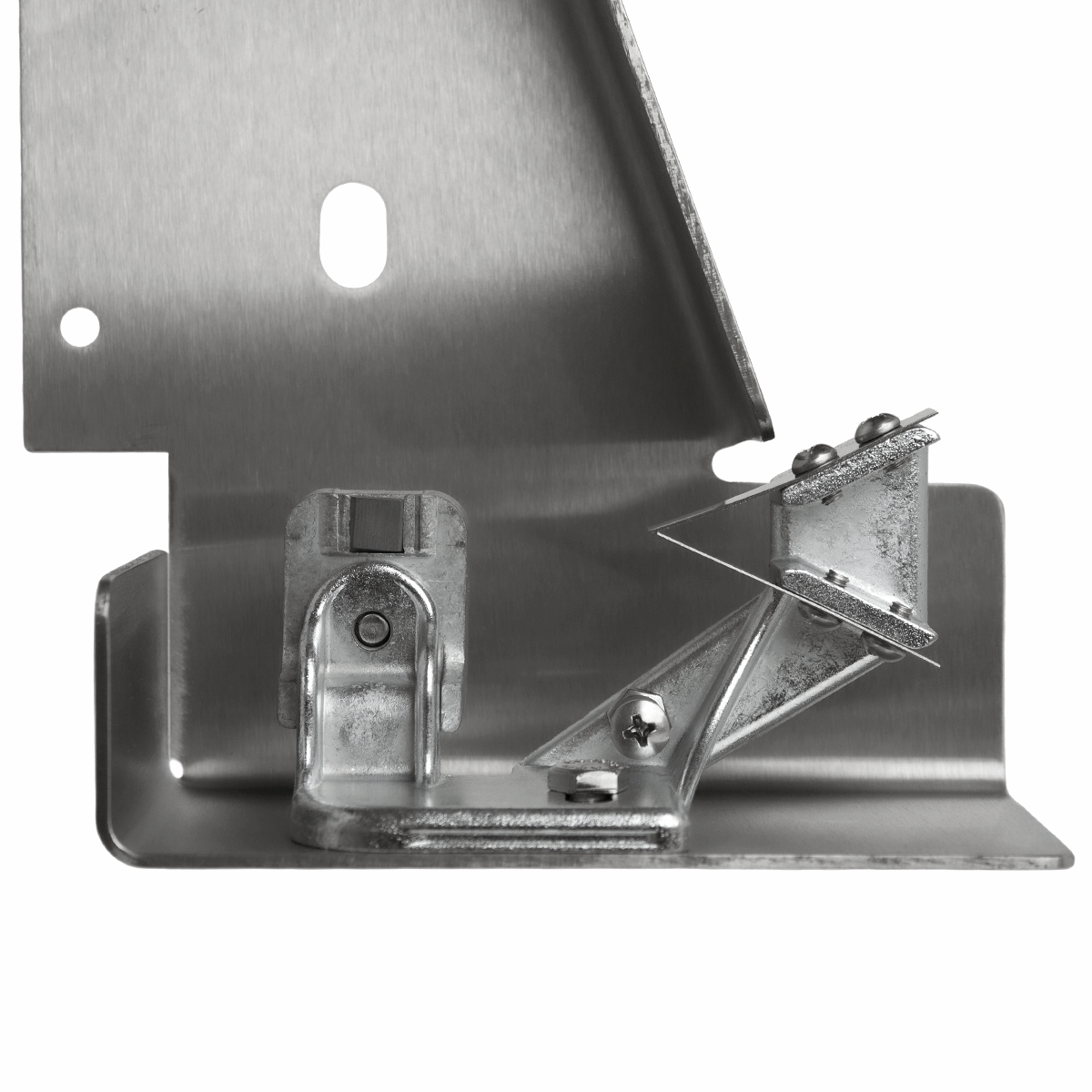 Cleaning unit assembly with carbide block, Stainless Steel,  fits Biro saw 3334.  Replaces AS16290-1 - NEED IT AGAIN