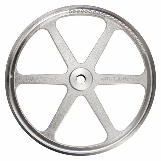 Saw wheel, lower, fitting Biro meat saw 3334 and 3334FH.  Replaces 16003 - NEED IT AGAIN