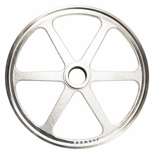 Saw wheel / pulley, Upper, fitting Biro meat saws 3334 and 3334FH. Replaces 16003U - NEED IT AGAIN
