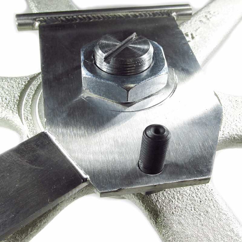 Saw wheel, upper assembled with hinge plate fitting Biro saw 3334.  Replaces A16003U-6 - NEED IT AGAIN