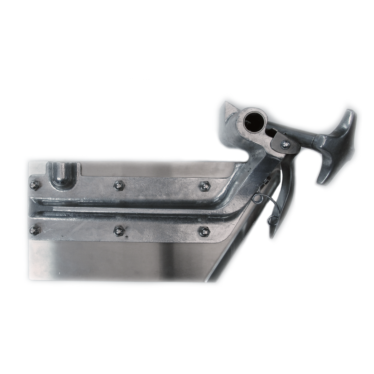 Meat Gauge Plate Assembly Complete, Fitting Biro Saws 11, 22, 33, 1433, 1433FH. Replaces A14275 - NEED IT AGAIN