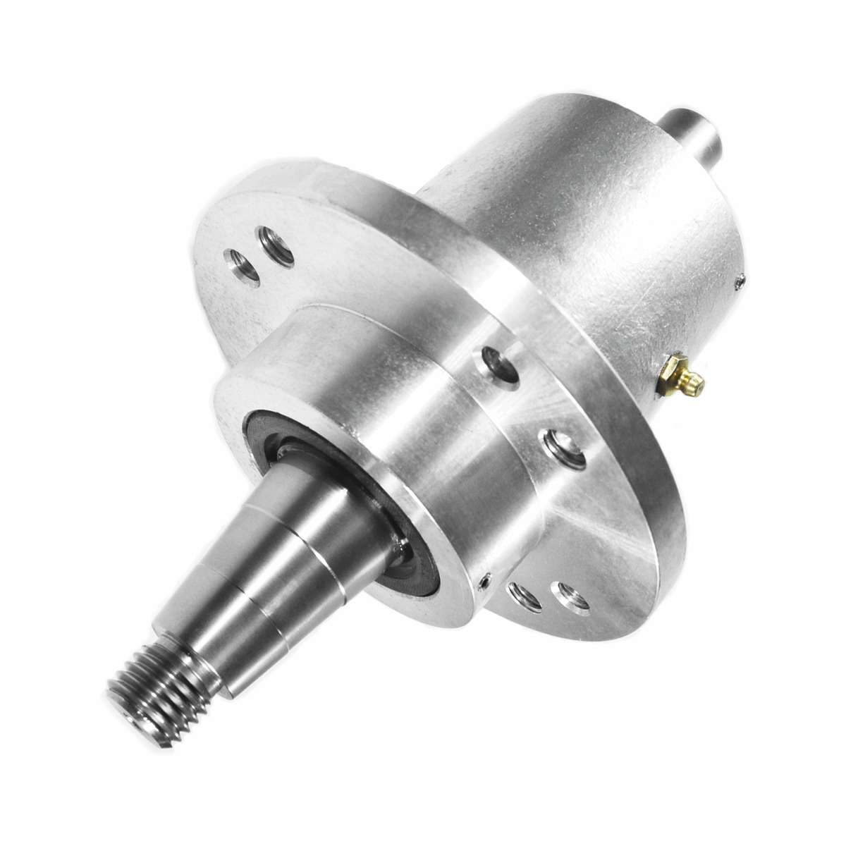 Lower bearing housing assembly with tapered shaft fitting Biro Saws 1433 3334. Replace A16547