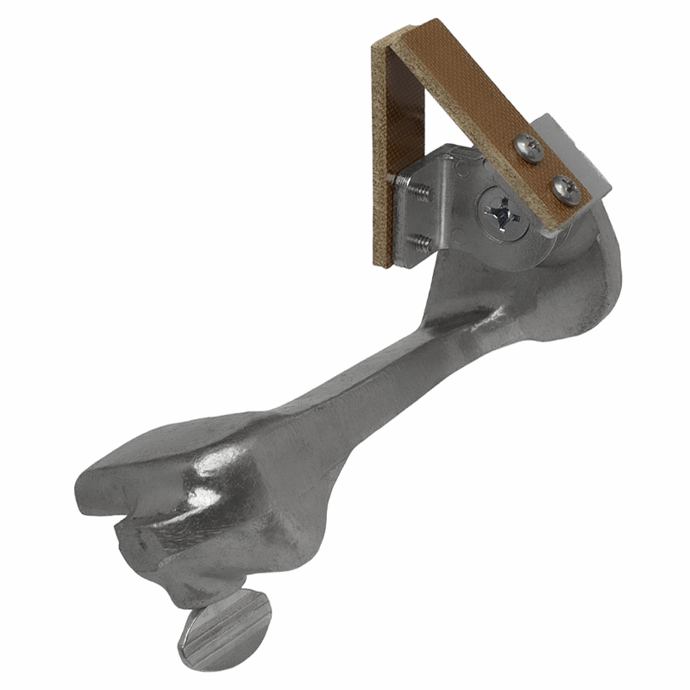 Rear Scraper Assembly Fitting Butcher Boy Saws B12, B14, B16. Replaces 10298 back view