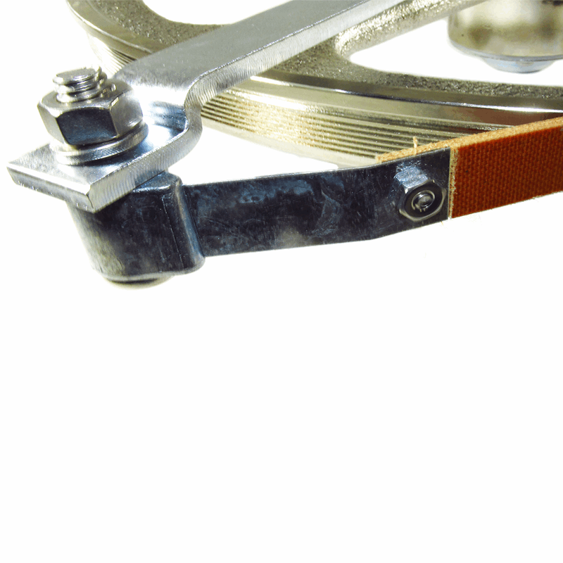 Saw wheel, upper assembled wheel with hanager assembly fitting Butcher Boy saw B16. Replaces 16203 - NEED IT AGAIN