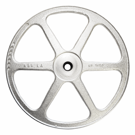 Saw wheel, lower Left Hande fitting Butcher Boy saws  B16/1640/COBRA 16. Replaces 0016325 - NEED IT AGAIN