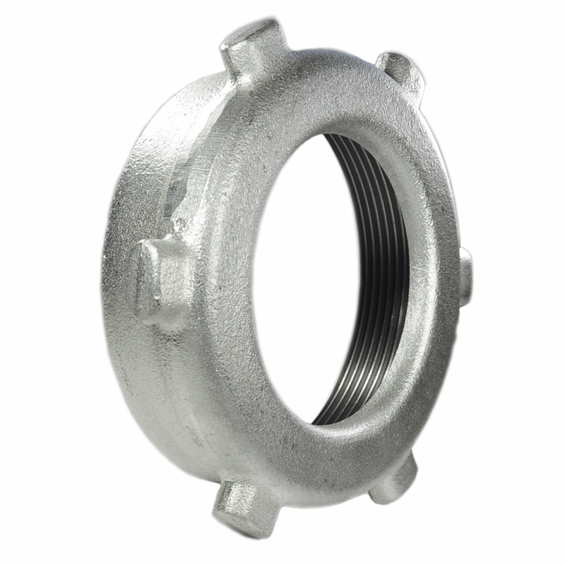 #52 Grinder ring for Butcher Boy grinders. Replaces: 53016 Fits model(s): 100/52 150/52 200/52 250/52 A52 AF52 AU42 AU52 side view