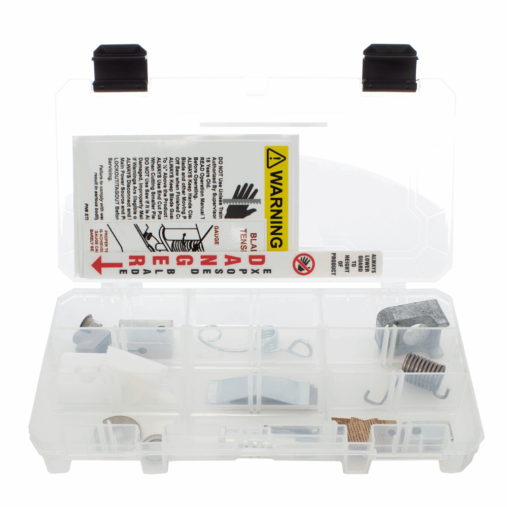 Parts Repair Kit with Case for Biro Saw Models 11, 3334, and 3334-4003, Replaces 16700 - NEED IT AGAIN