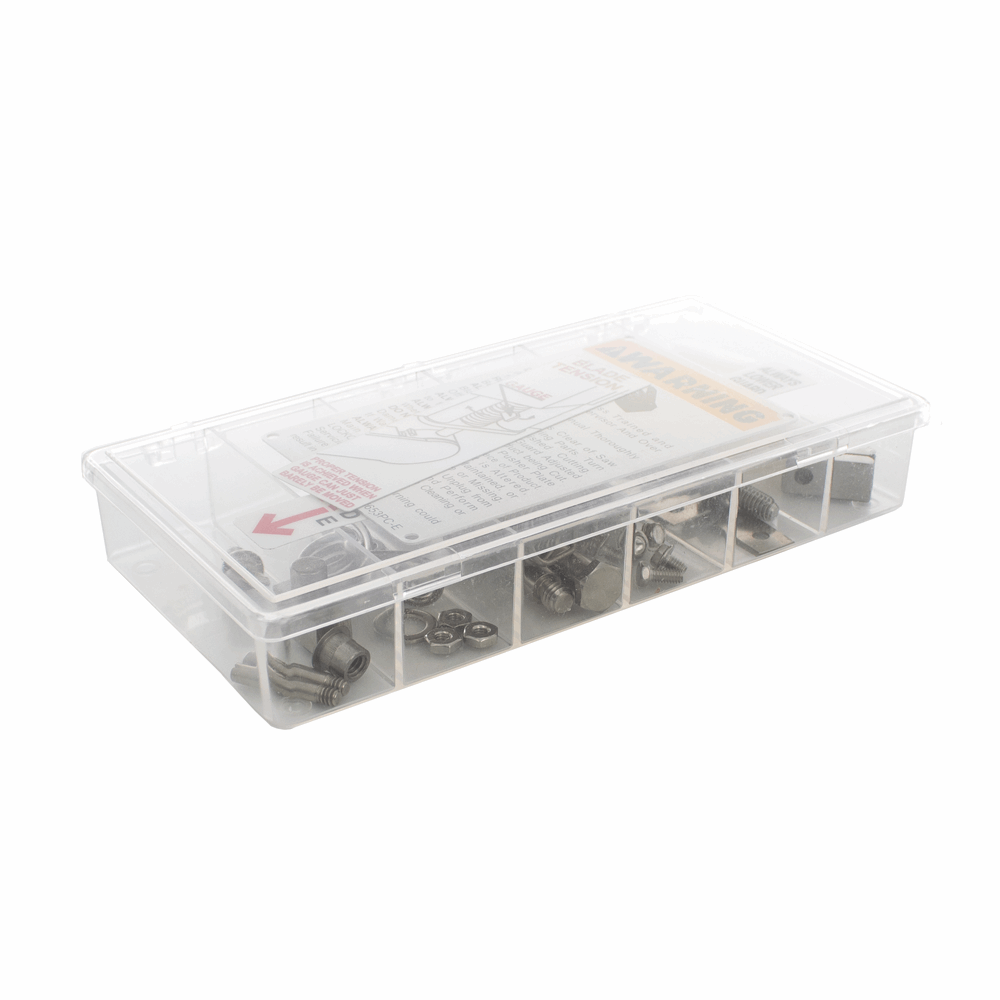 Parts Repair Kit with Case for Biro Saw Models 1433, 22. Replaces 12700-2