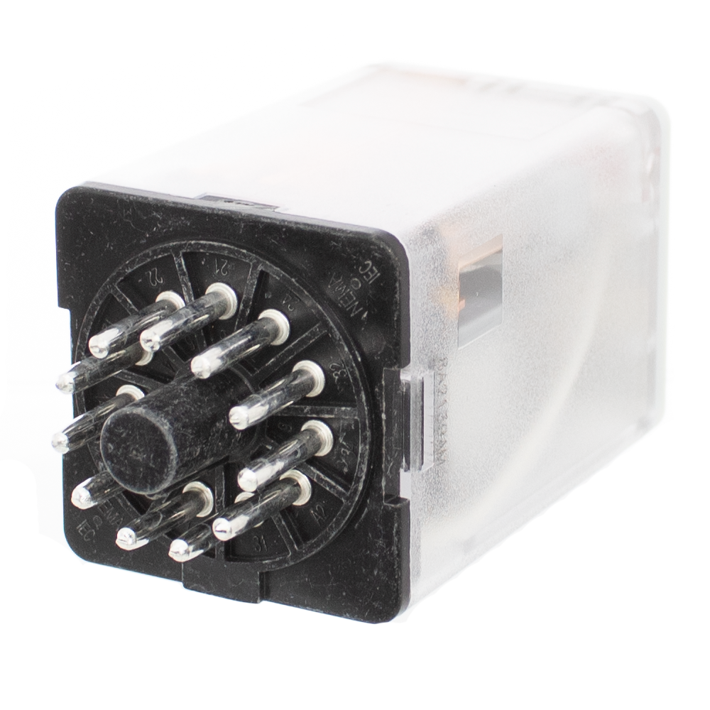 Relay, Plug-In, 3Pdt, 220/240Vac Fitting BKI Fryers. Replaces R0131 pin connector