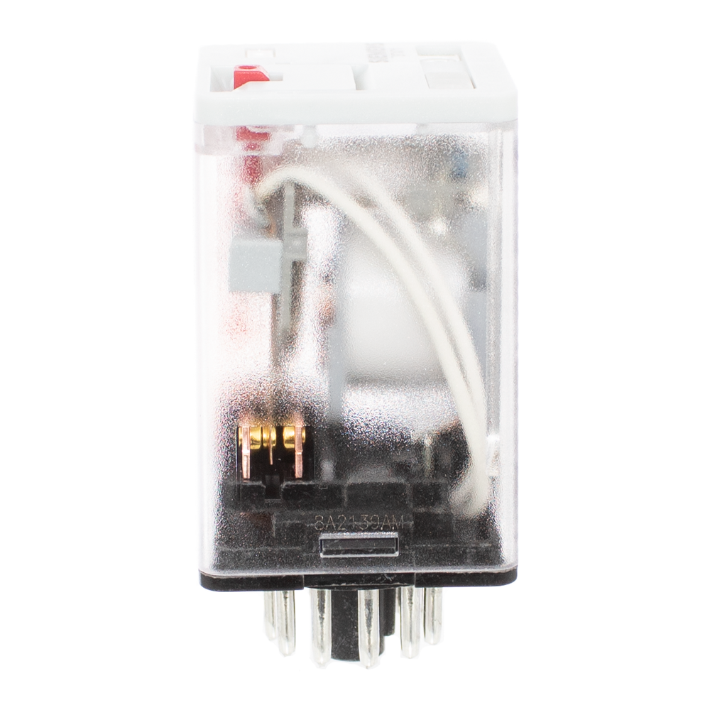 Relay, Plug-In, 3Pdt, 220/240Vac Fitting BKI Fryers. Replaces R0131 side view