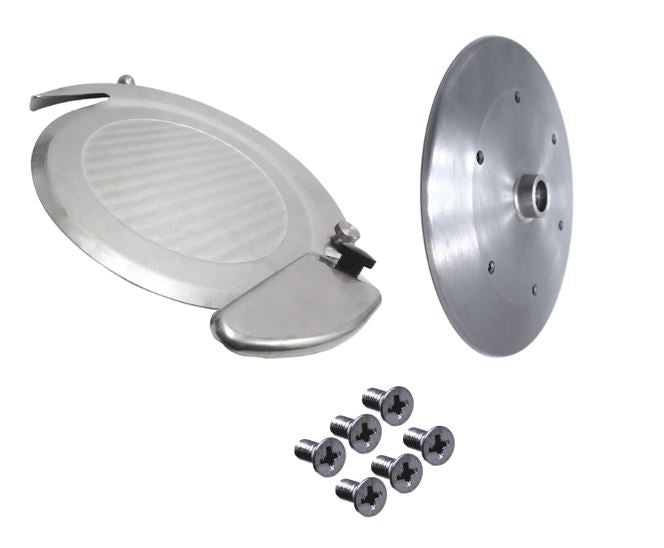 Knife Guard, Center Support Plate and Screw Kit Fitting Globe Slicer Models 300, 400, 500, 500L, 720, 725, 725L, 770, 775, 775L, 820, 825, 825L, 850L, 875L - NEED IT AGAIN