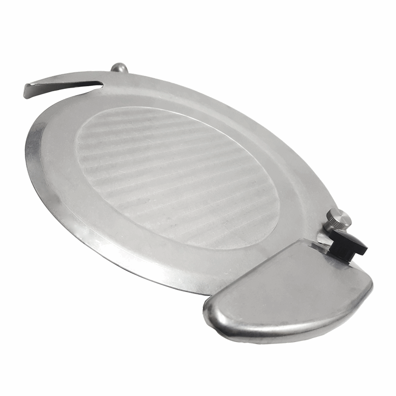 Knife guard assembly, Stainless Steel, fitting Globe slicers 400, 500, 500L, 720, 725. Replaces 822 - NEED IT AGAIN