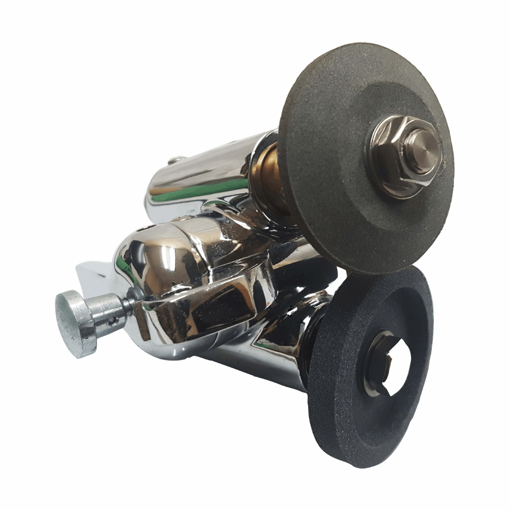 Shrarpener housing sub assembly fitting Globe Slicers. Replaces 10-A-1 TOP VIEW