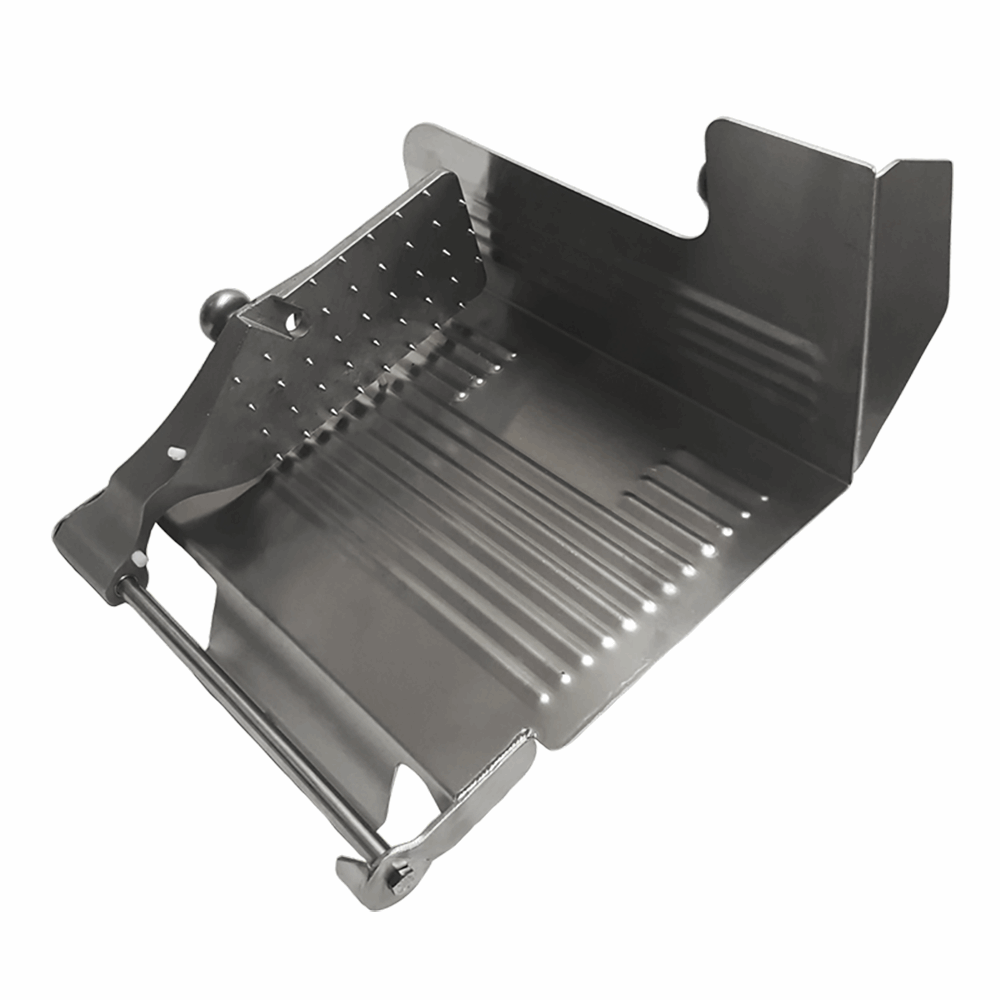 Chute/Product Table Assembly (Stainless Steel) Complete fitting Globe Slicers. Replaces 102-AS-13 - NEED IT AGAIN