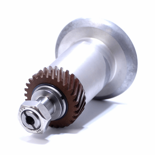 Knife plate hub assembly with fiber gear, fits Globe slicers. Replaces 747-AS. Ships for Free - NEED IT AGAIN