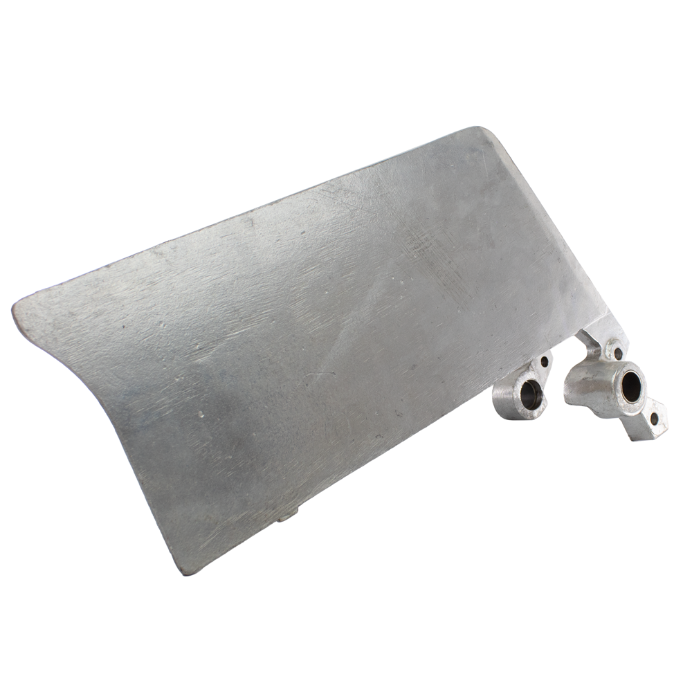 Gauge Plate w/ Carriage Rod Bushings, 16" fitting Hobart Saw 5216. Replaces 120136-1 front
