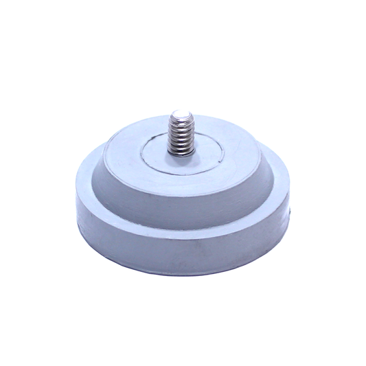 Foot, Grey Non Skid and Non Marking, 1/4-20 threads and 1/2" Stud Fits Hobart Choppers. Rep 83681 - NEED IT AGAIN