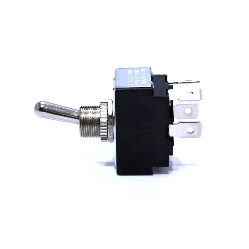 Toggle Switch (1 PH) Fits Hobart Choppers 8145, 84145. Replaces 87711-148-1 side view