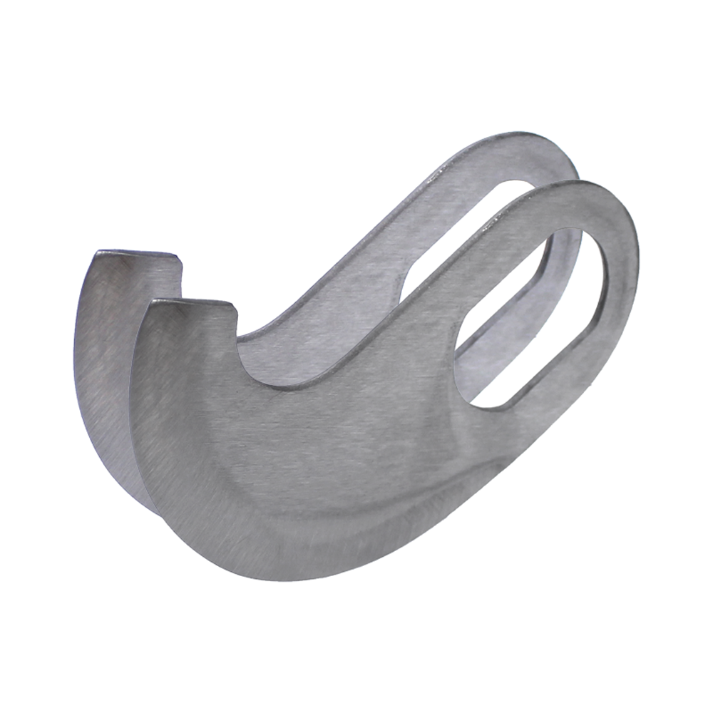 Knives Pair, 5" Fitting 18" Bowls, Fits Hobart Chopper 8186, 84185, 84186. Replaces 77372, 77373 - NEED IT AGAIN