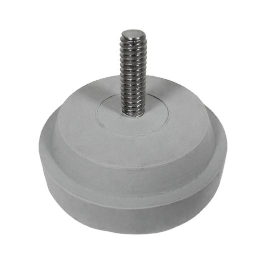 Foot, Non Skid Gray Rubber with 1/4-20 Threads Fitting Hobart Choppers 84181. - NEED IT AGAIN