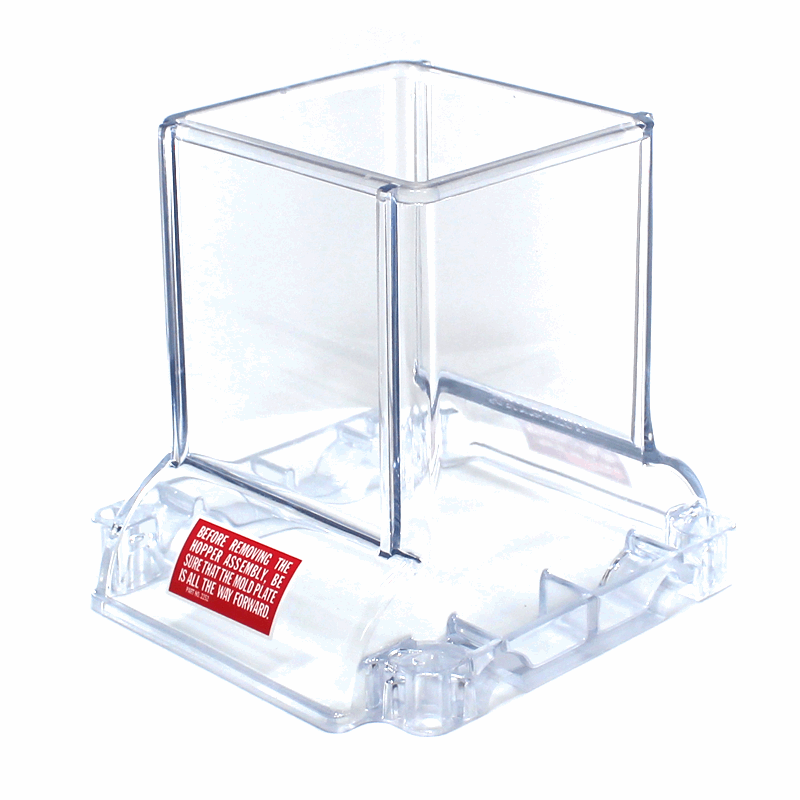 Hopper Top, New Style, fitting HollyMatic SUPER 54 patty machine. Replaces 0000713
