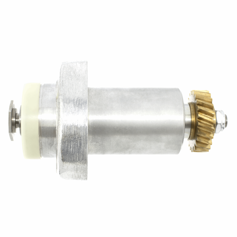 Knife shaft hub assembly w/ 24 tooth gear. Fit Hobart slicer 1612 1712 1712R 1812 1912. Repl P-70348 - NEED IT AGAIN