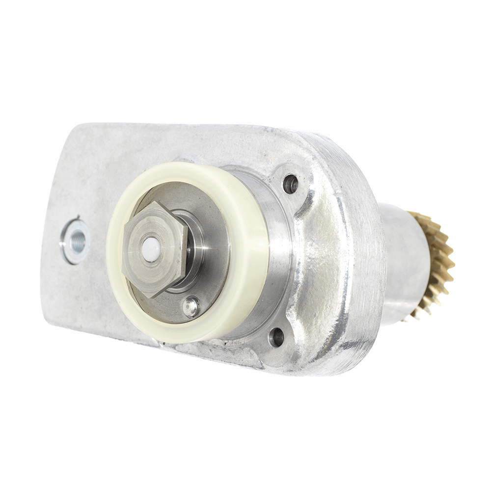 Knife shaft hub assembly w/ 24 tooth gear. Fit Hobart slicer 1612 1712 1712R 1812 1912. Repl P-70348 - NEED IT AGAIN