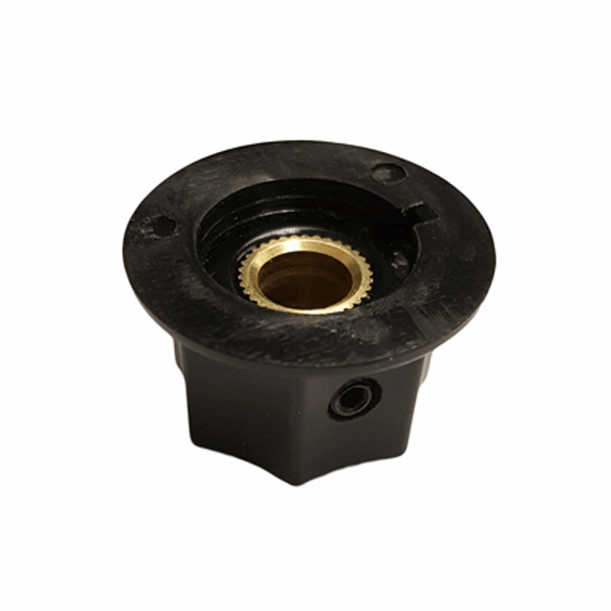 Knob for Thermostat Replaces: 2145005 fits: Hobart Models: 102A 104A 107A 107AS 112A 500A 500A MINI 600A 625A 625A MINI 800A 825A 850A 875A threaded view