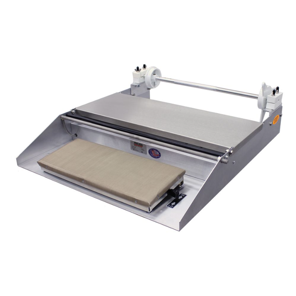 Heat Seal 625A Table Top Single Roll Wrapping Machine, 18" Max Width Film - NEED IT AGAIN
