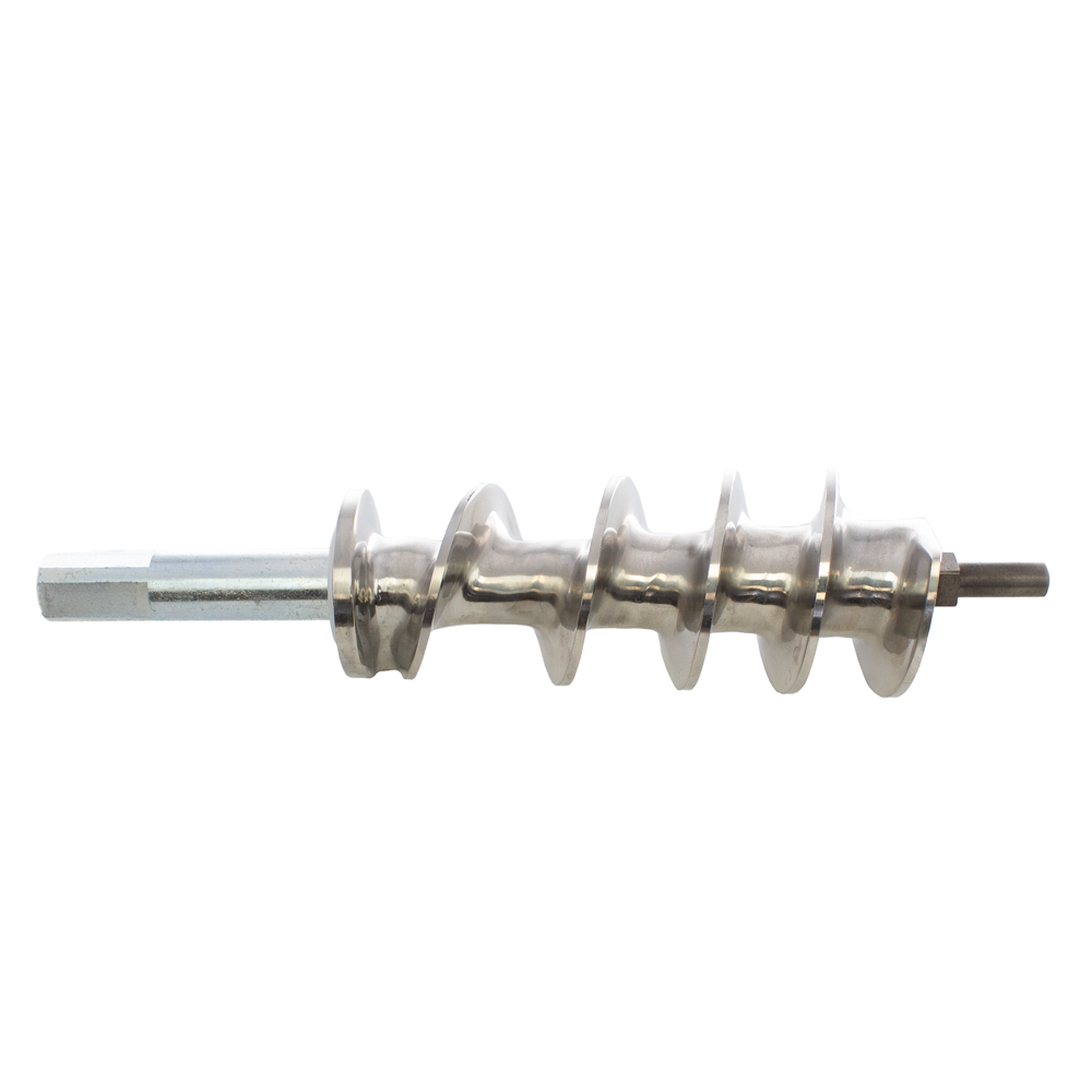 Worm Feed Screw Assembly #22, Fitting Torrey Grinder M22R. Replaces 570489, 05-71908, 05-70489 side