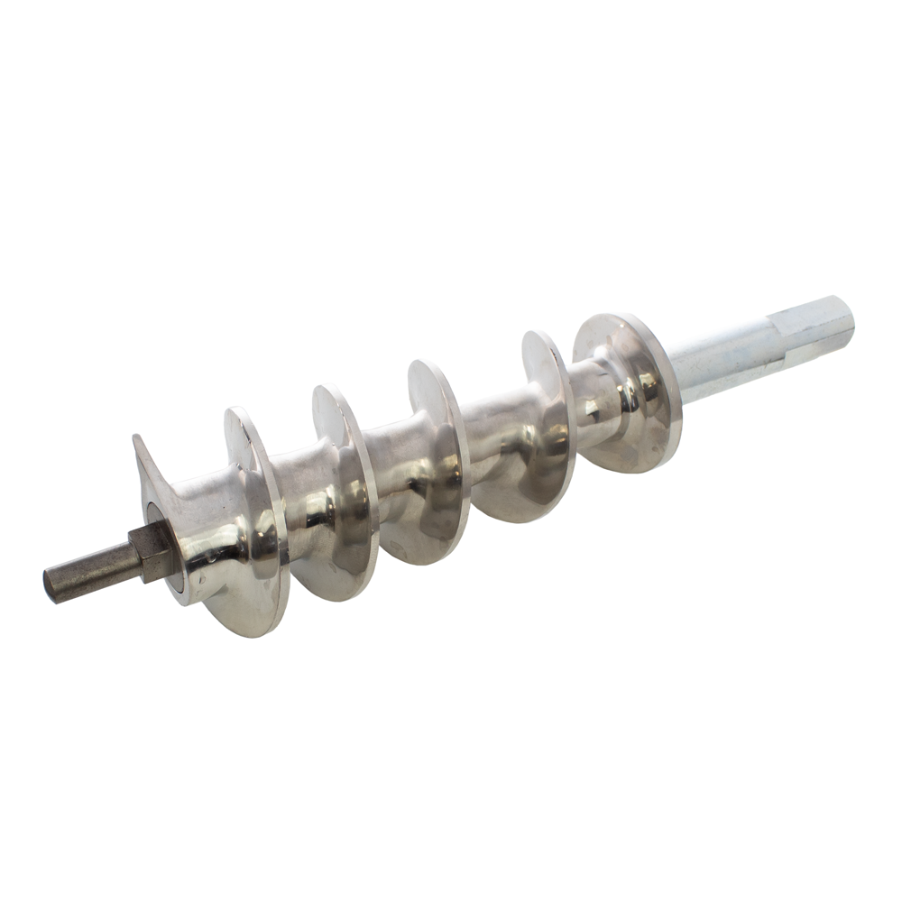 Worm Feed Screw Assembly #22, Fitting Torrey Grinder M22R. Replaces 570489, 05-71908, 05-70489