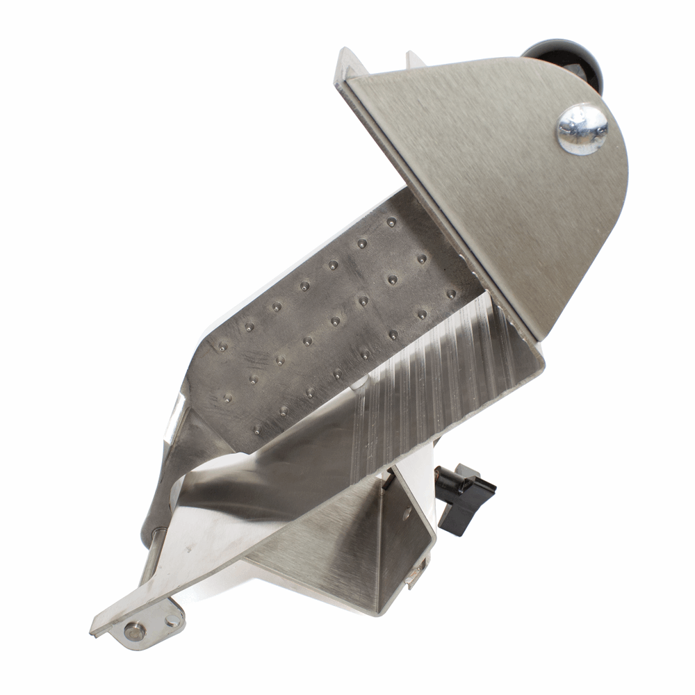 Product Table Complete (Stainless Steel) with meat pusher fitting Berkel Slicers. Replace 4675-00915 - NEED IT AGAIN