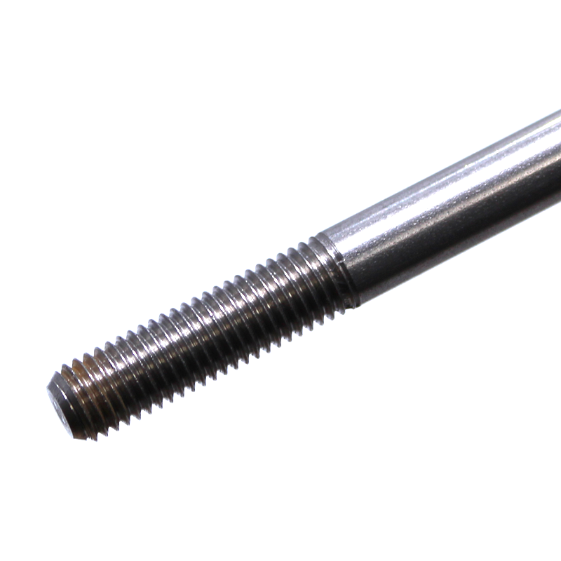 Tie Rod and Knob, Center Plate, Fitting Berkel Slicer 827, 827A, 827A-PLUS. Replaces 01-40827A-0075A rod view