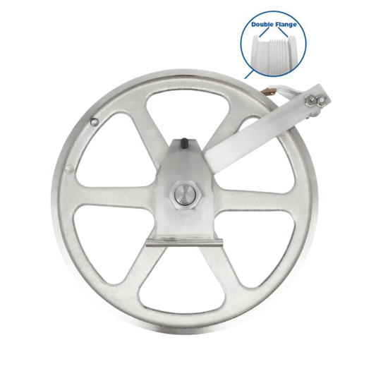 Saw Wheel, Double Flange, Upper Assembled With Fixed Head Hinge Plate Fitting Biro Saw 1433 FH. Replaces A14003U335-6E - NEED IT AGAIN