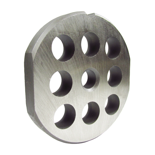 Grinder Plate #12 - 1/2" Hole 2 Flat Edges - NEED IT AGAIN