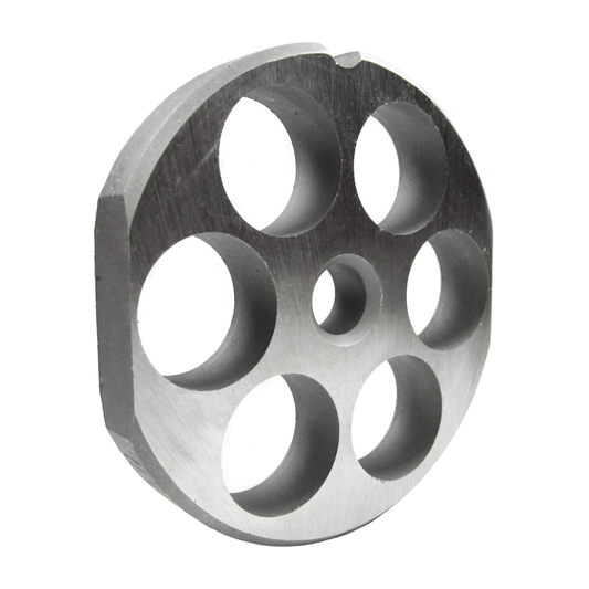 Grinder Plate #12 - 3/4" Hole 2 Flat Edges for Butcher Boy #12 Grinders - NEED IT AGAIN