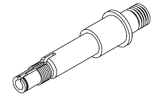 Knife Shaft for Knife Hub Assemblies Fitting Globe Slicers. Replaces 747-1S - NEED IT AGAIN