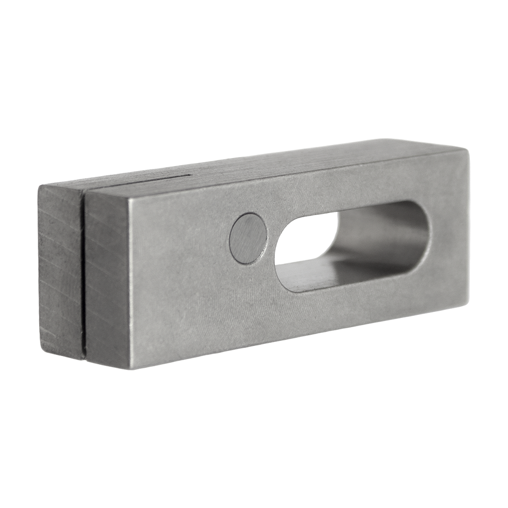 Saw Blade Guide (Upper) Stainless with Carbide Plug fit Hobart Saw 5801, 6614 6801. Replaces 292276