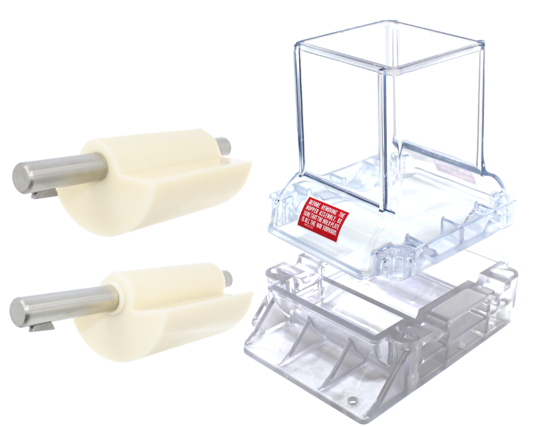 Hopper Kit 8 oz, Top, Bottom, Front and Rear Compressor Fits Hollymatic Super 54 - NEED IT AGAIN