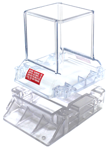 Hopper Top and Bottom(Grooved) Fits Hollymatic Super 54 - NEED IT AGAIN