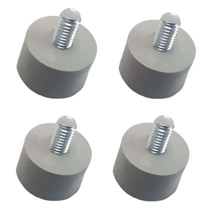Support Foot Fitting Hobart Slicers 512, 1612, 1812, 1912. 4 Pack. Replaces 00-018682-00001