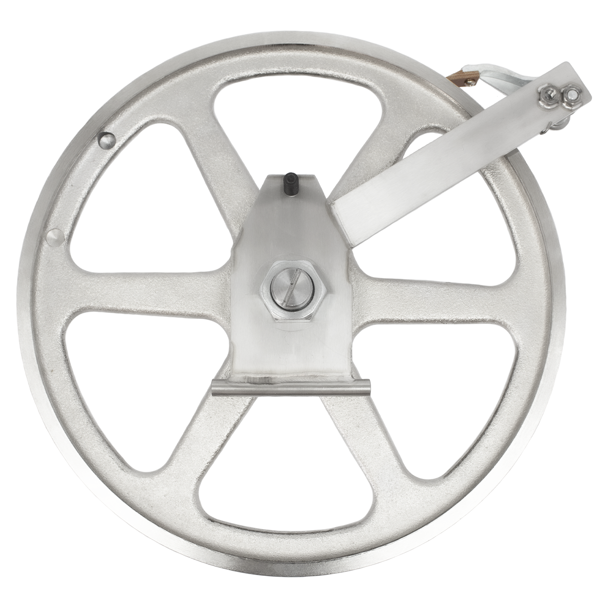 Saw wheel, upper assembled with hinge plate fitting Biro saw 1433. Replaces A14003U335