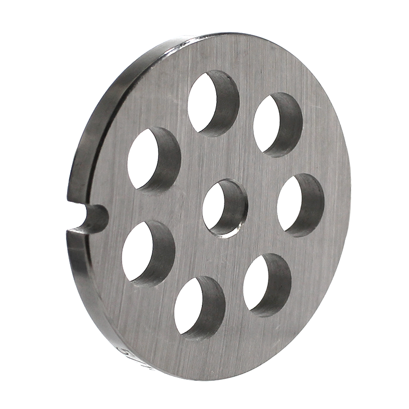 #5 size grinder plate with 3/8" holes. fits Brand(s): Various Replaces: #5 size plates Dimensions: 2.1" diameter