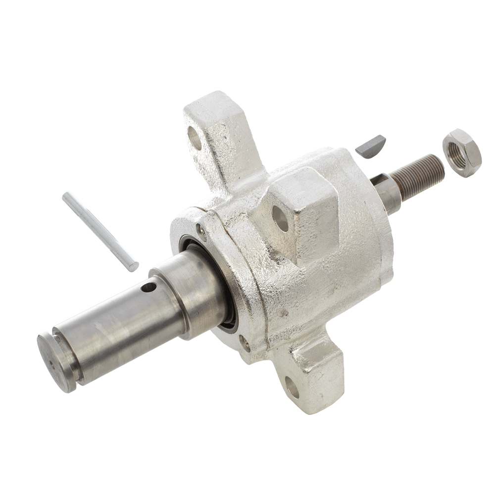 Bearing and Shaft Hub Assembly Complete, Lower fitting Hobart Saw 5216. Replaces 79127 side view